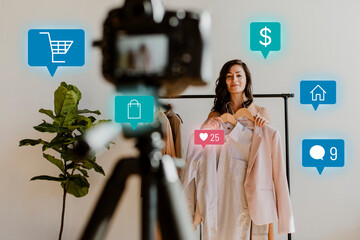 An icon representing a network of connected individuals for Influencer Marketing