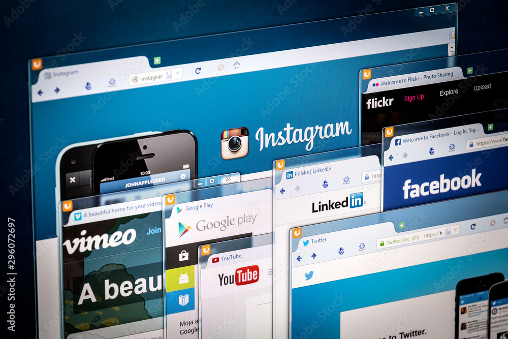 An icon representing Social Media Marketing (SMM)